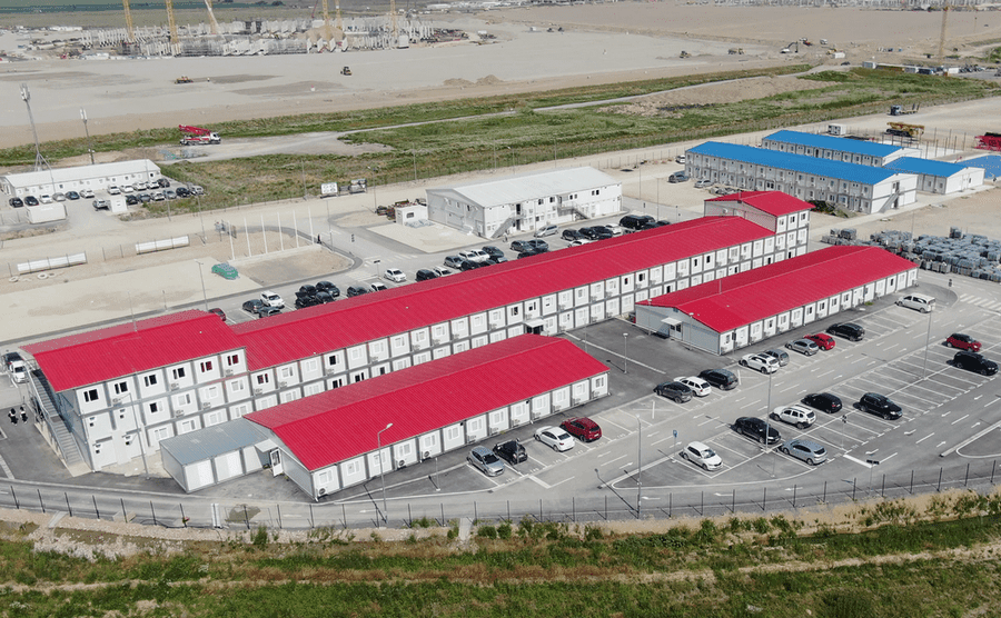 Expo National Football Stadium 2024 modularni smeštajni objekti